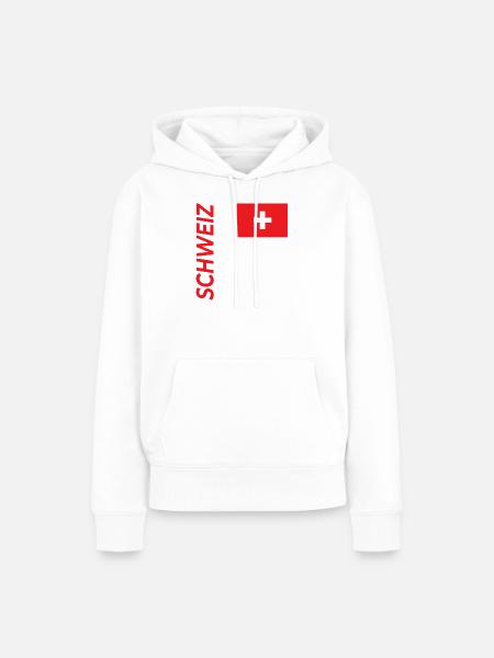 St. Gallen - Frauen Premium Bio Hoodie - Weiß