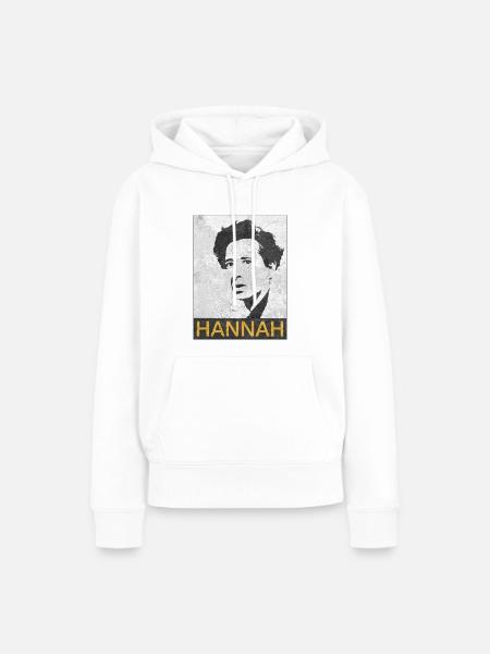 Hannah Arendt. - Frauen Premium Bio Hoodie - Weiß