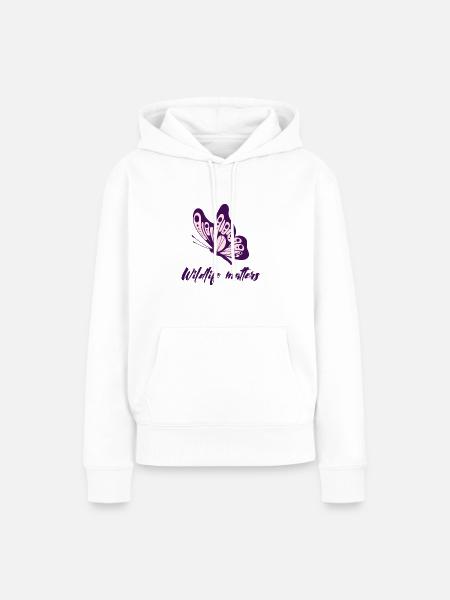 wildlife matters - Frauen Premium Bio Hoodie - Weiß