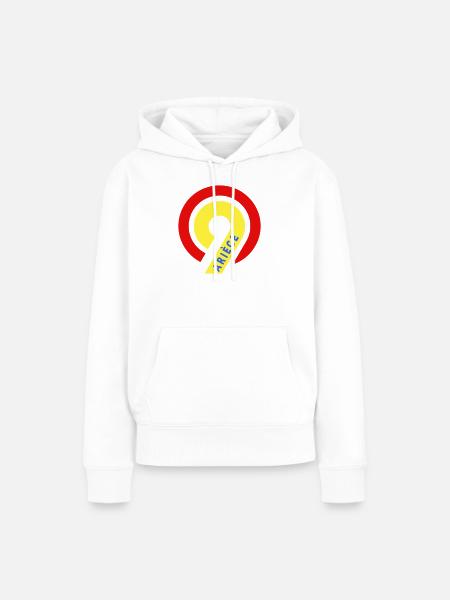 Ariège 09 - Frauen Premium Bio Hoodie - Weiß