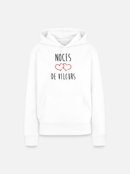 Samthochzeit 29 Jahre - Frauen Premium Bio Hoodie - Weiß
