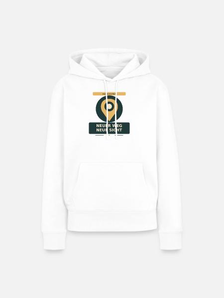 Neuer Weg - Frauen Premium Bio Hoodie - Weiß
