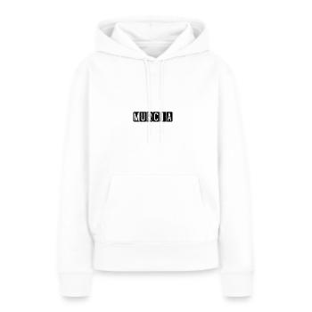 Panneau de l’aéroport de Murcie - Sweat à capuche Premium bio Femme - blanc - Devant - Julia (174cm)