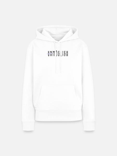 unmöglich - Frauen Premium Bio Hoodie - Weiß