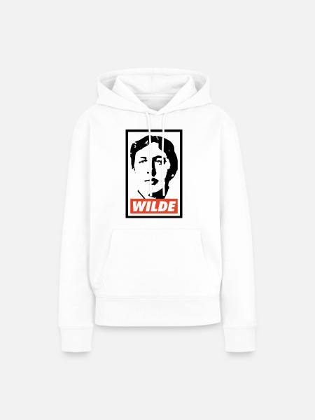 Oscar Wilde - Frauen Premium Bio Hoodie - Weiß