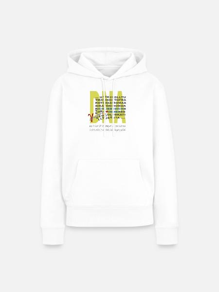 DNA - Frauen Premium Bio Hoodie - Weiß