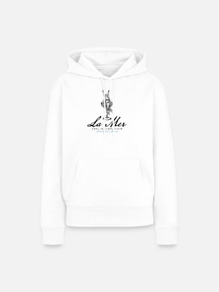 Beach Club - Frauen Premium Bio Hoodie - Weiß