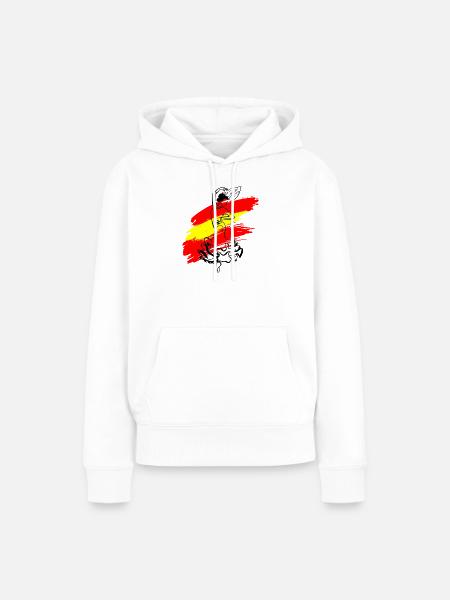 Flamenco - Frauen Premium Bio Hoodie - Weiß