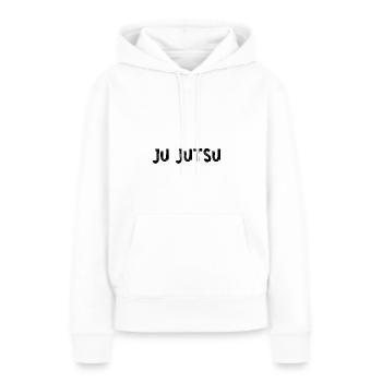 Ju Jutsu - Frauen Premium Bio Hoodie - Weiß - Vorne - Julia (174cm)