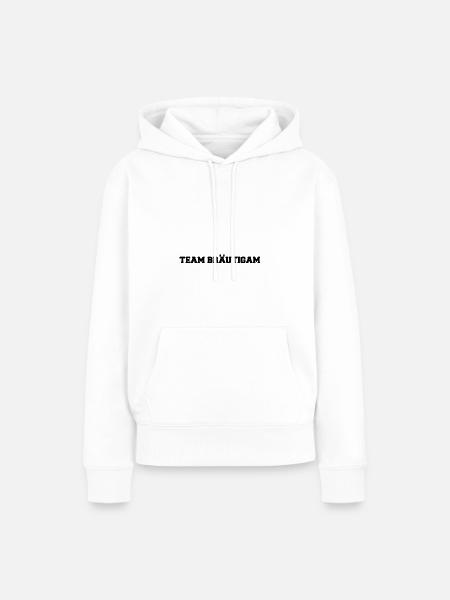 Team Bräutigam - Frauen Premium Bio Hoodie - Weiß