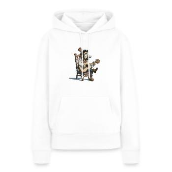 Guitarist - Women’s Premium Organic Hoodie - white - Front - Julia (174cm)