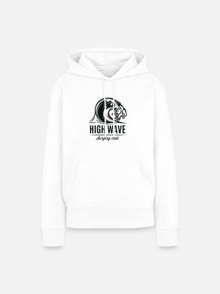 Wassersport - Frauen Premium Bio Hoodie - Weiß