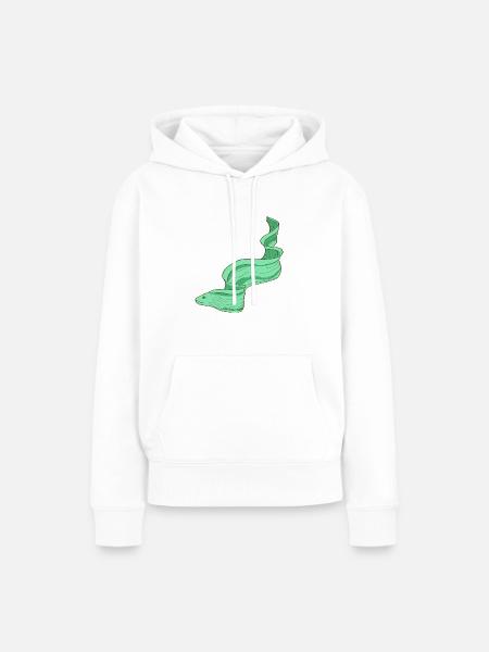 Meerestiere - Frauen Premium Bio Hoodie - Weiß