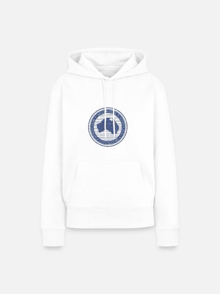 Australia - Frauen Premium Bio Hoodie - Weiß