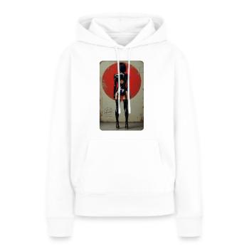 Tokyo Rope Träume T-Shirt - Frauen Premium Bio Hoodie - Weiß - Vorne - Julia (174cm)