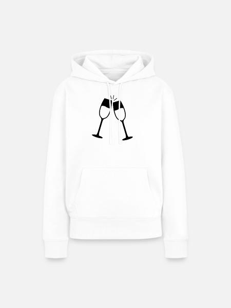Toaste - Frauen Premium Bio Hoodie - Weiß