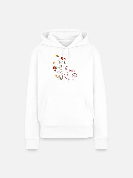 Oma 2027 - Frauen Premium Bio Hoodie - Weiß