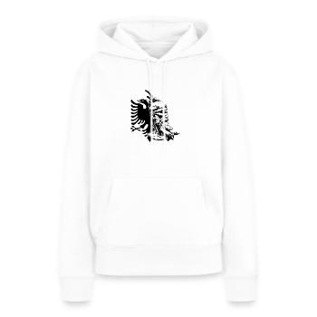 Albanien Balkan Tirana Geschenk Albaner Kosovo - Frauen Premium Bio Hoodie - Weiß - Vorne - Julia (174cm)