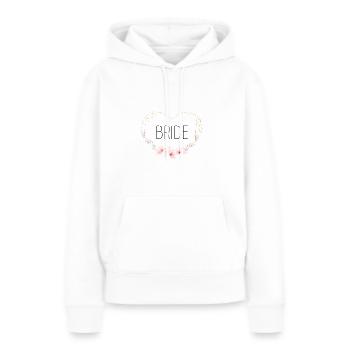 Bride - Women’s Premium Organic Hoodie - white - Front - Julia (174cm)
