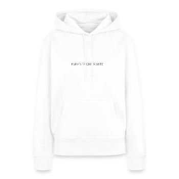 Papas Kreditkarte - Frauen Premium Bio Hoodie - Weiß - Vorne - Julia (174cm)
