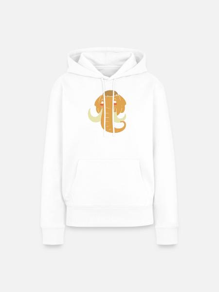 Mammut - Frauen Premium Bio Hoodie - Weiß