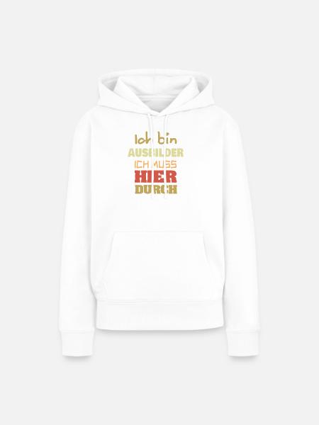 Geschenk für Ausbilder - Frauen Premium Bio Hoodie - Weiß