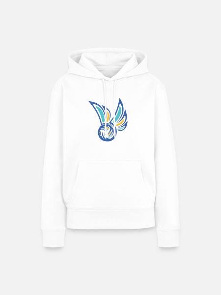 Ballsport - Frauen Premium Bio Hoodie - Weiß