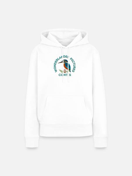 Copie_de_Sans_titre_copie - Frauen Premium Bio Hoodie - Weiß