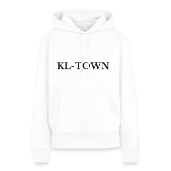 Kaiserslautern KL-Town - Sweat à capuche Premium bio Femme - blanc - Devant - Julia (174cm)