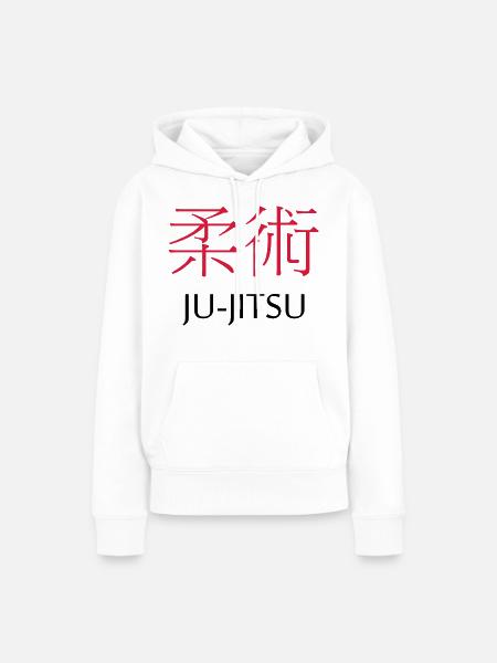 Jiu Jitsu - Frauen Premium Bio Hoodie - Weiß