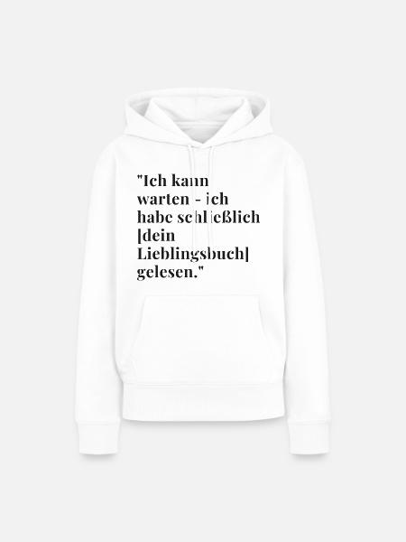 Popkultur und Referenzen - Frauen Premium Bio Hoodie - Weiß
