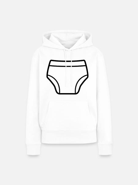 Schicht - Frauen Premium Bio Hoodie - Weiß