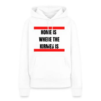 Kirmes - Frauen Premium Bio Hoodie - Weiß - Vorne - Julia (174cm)