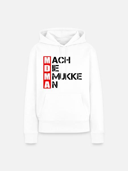 MDMA Techno Rave Raver - Frauen Premium Bio Hoodie - Weiß