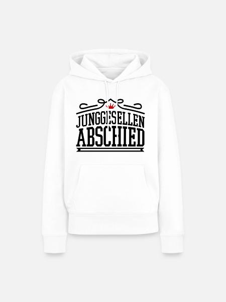 Junggesellen Abschied - Frauen Premium Bio Hoodie - Weiß