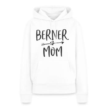 Bernese mom - Women’s Premium Organic Hoodie - white - Front - Julia (174cm)