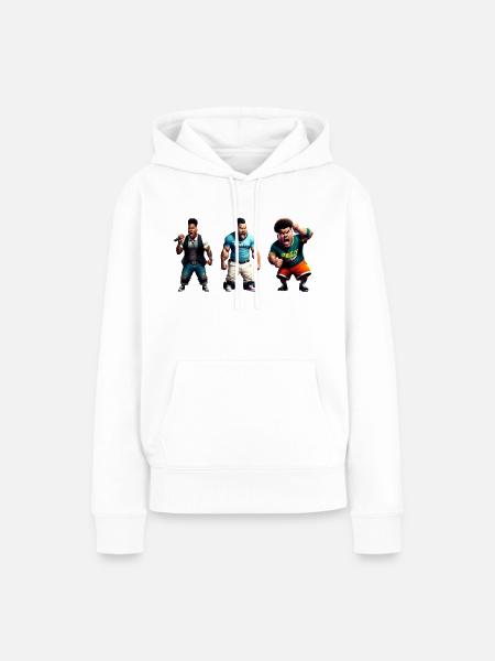 Motivationsredner - Frauen Premium Bio Hoodie - Weiß