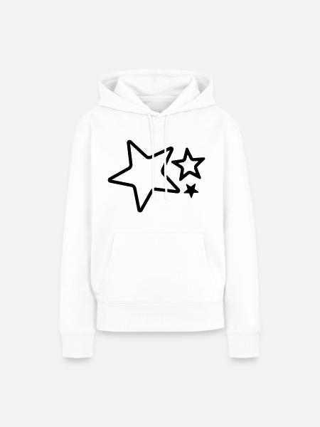 Y2K Logo - Frauen Premium Bio Hoodie - Weiß