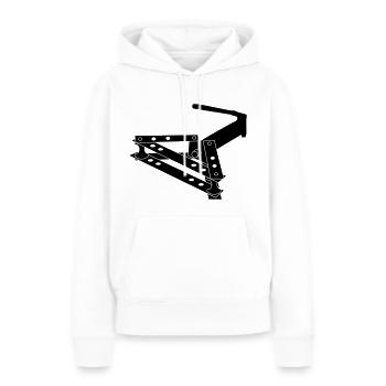 Hydraulic pipe bending c1 - Women’s Premium Organic Hoodie - white - Front - Julia (174cm)