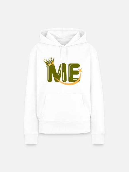 Me - Frauen Premium Bio Hoodie - Weiß