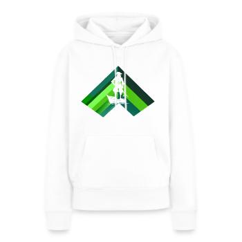 Piraten Piratenbucht Piraterie - Frauen Premium Bio Hoodie - Weiß - Vorne - Julia (174cm)