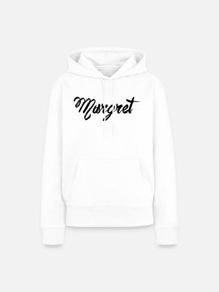 Margret - Women’s Premium Organic Hoodie - white