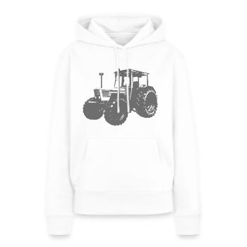 Deutz 13006 Special - Frauen Premium Bio Hoodie - Weiß - Vorne - Julia (174cm)