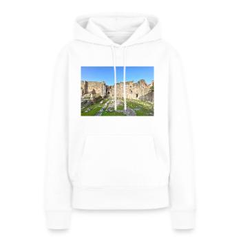 Ruines romaines dans le centre de Rome - Sweat à capuche Premium bio Femme - blanc - Devant - Julia (174cm)