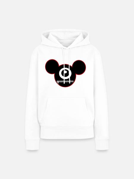 SM - Frauen Premium Bio Hoodie - Weiß