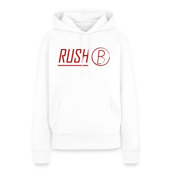 CS:GO RUSH B Schooter Gamer - Sweat à capuche Premium bio Femme - blanc - Devant - Julia (174cm)
