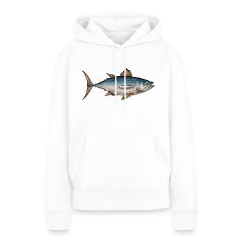 Meerestiere - Frauen Premium Bio Hoodie - Weiß - Vorne - Julia (174cm)