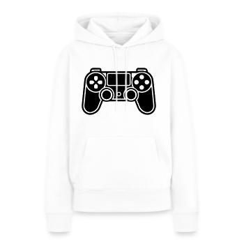 Video game controller - Women’s Premium Organic Hoodie - white - Front - Julia (174cm)