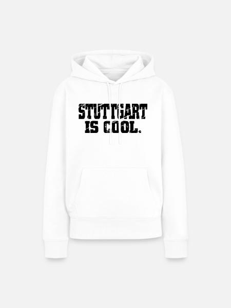 Stuttgart - Frauen Premium Bio Hoodie - Weiß