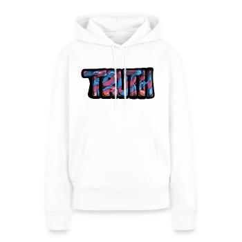 Wahrheit Graff - Frauen Premium Bio Hoodie - Weiß - Vorne - Julia (174cm)